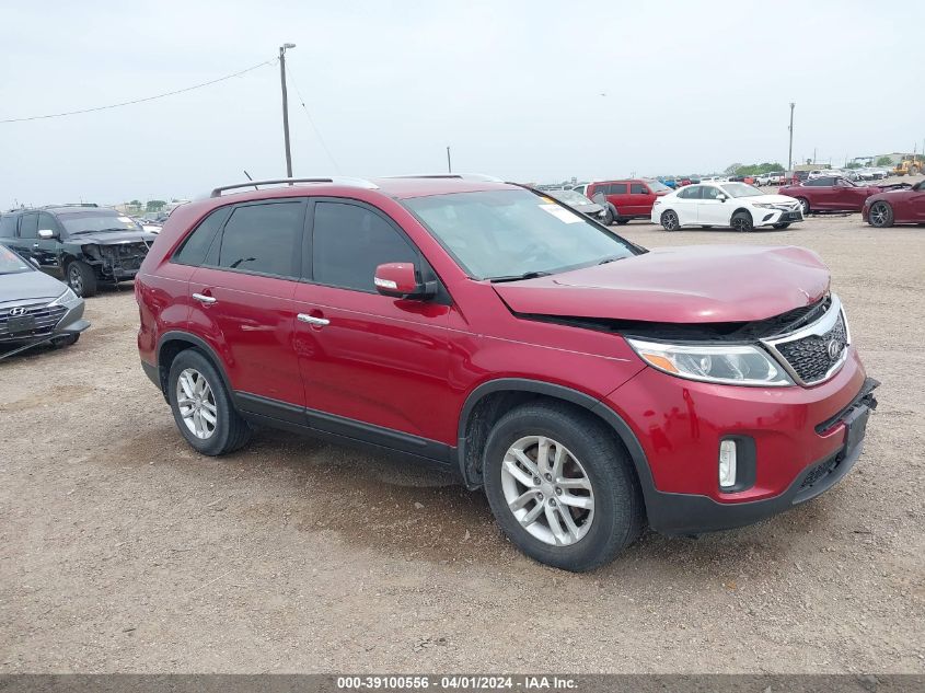 2014 KIA SORENTO LX - 5XYKT4A60EG442742