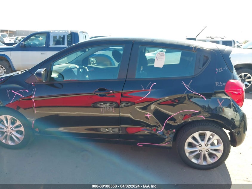 VIN KL8CD6SAXMC734412 2021 CHEVROLET SPARK 1LT