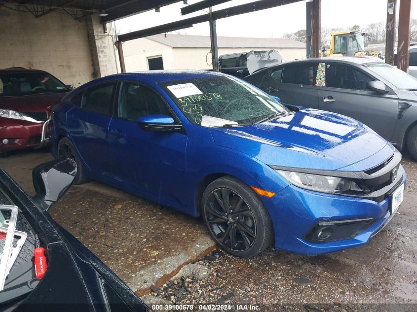 2019 Honda Civic Sport VIN: 19XFC2F86KE200398 Lot: 39100578