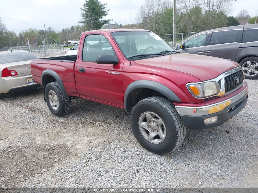 2004 Toyota Tacoma Prerunner VIN: 5TENM92NX4Z362785 Lot: 39100599