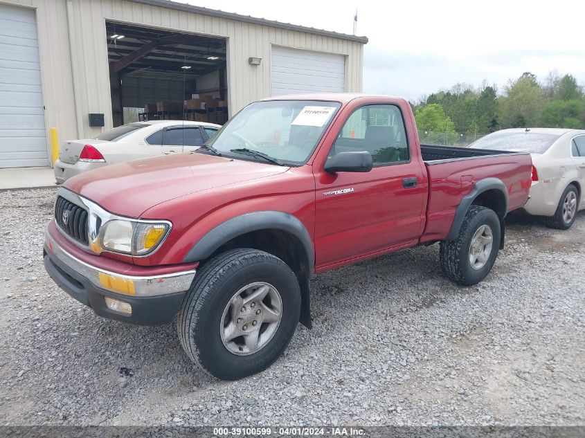 2004 Toyota Tacoma Prerunner VIN: 5TENM92NX4Z362785 Lot: 39100599