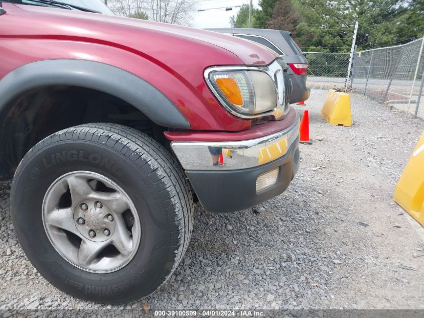 2004 Toyota Tacoma Prerunner VIN: 5TENM92NX4Z362785 Lot: 39100599