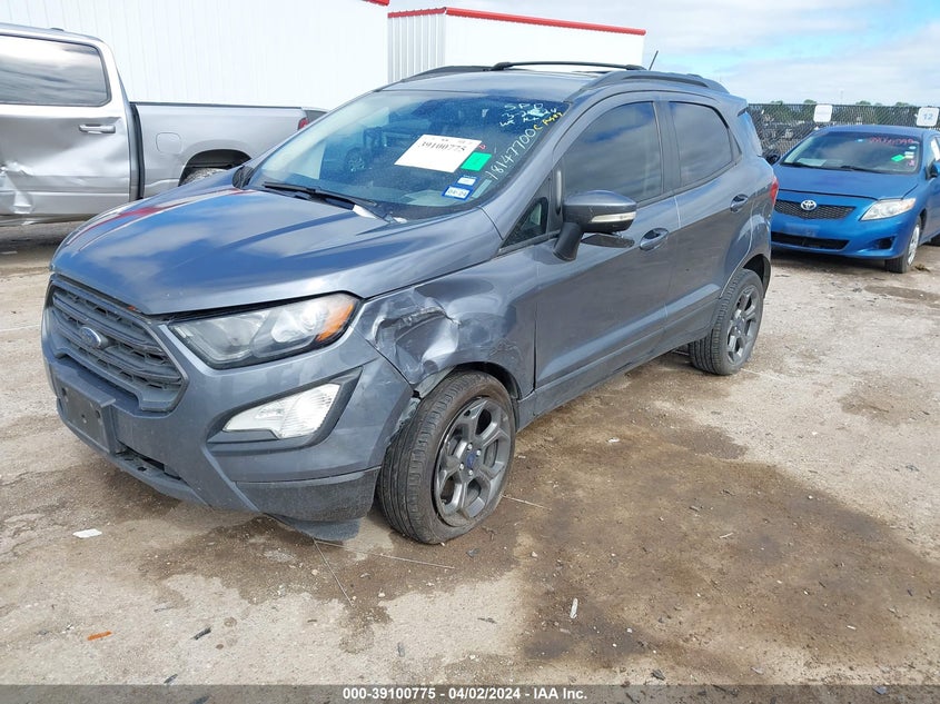 VIN MAJ6P1CL3JC168111 2018 FORD ECOSPORT SES