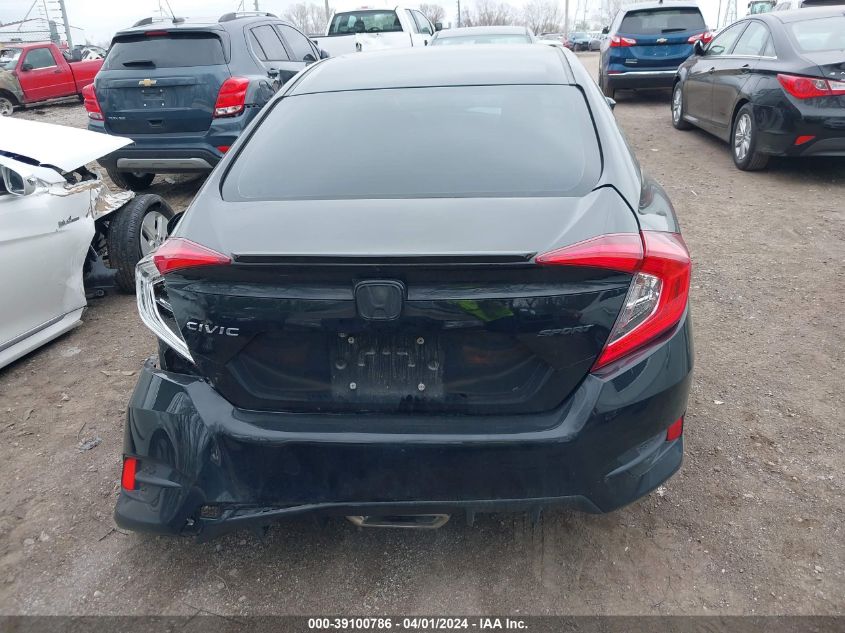 2019 Honda Civic Sport VIN: 2HGFC2F88KH545485 Lot: 39100786