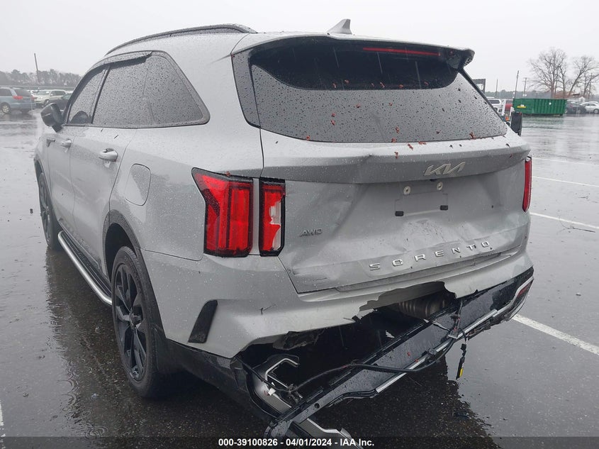 VIN 5XYRKDLF1NG129276 2022 KIA SORENTO SX
