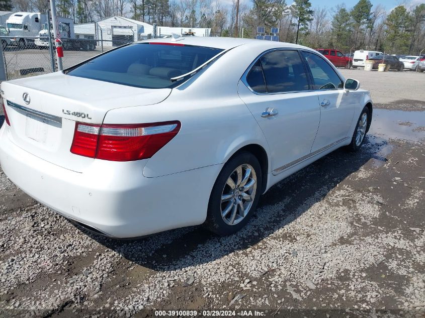 JTHGL46F975010028 | 2007 LEXUS LS 460