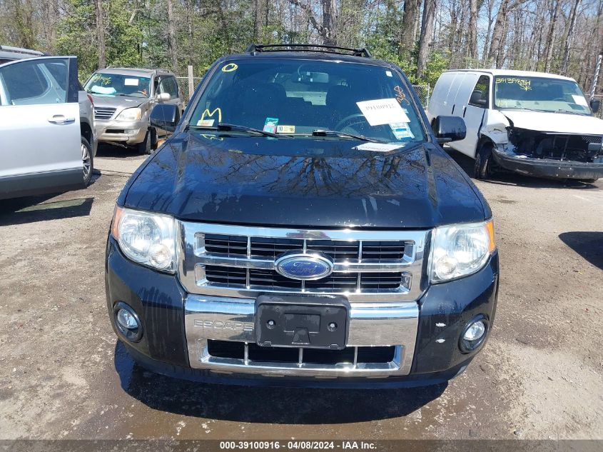 2010 Ford Escape Limited VIN: 1FMCU0E75AKA53673 Lot: 39100916