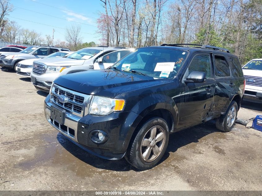 2010 Ford Escape Limited VIN: 1FMCU0E75AKA53673 Lot: 39100916