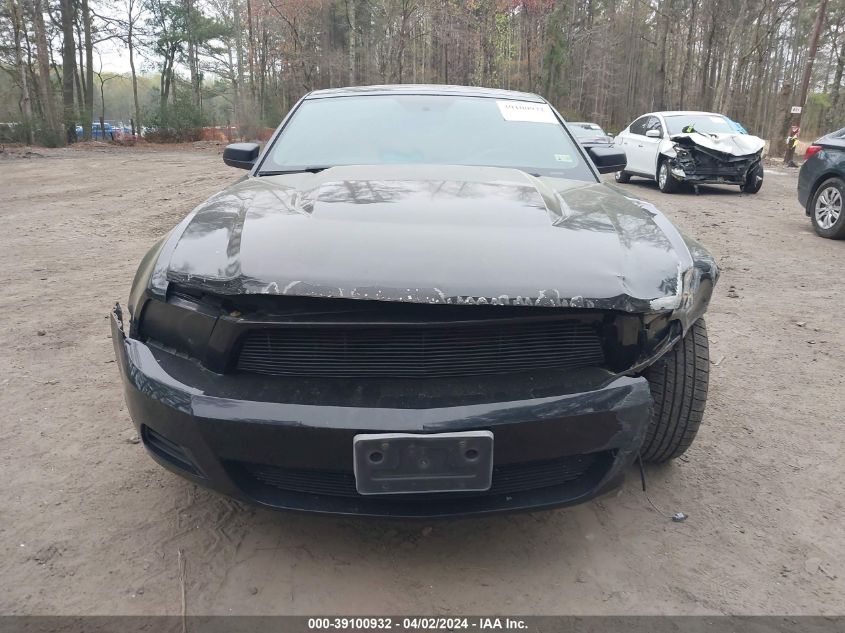 2012 Ford Mustang V6 Premium VIN: 1ZVBP8AMXC5273858 Lot: 39100932