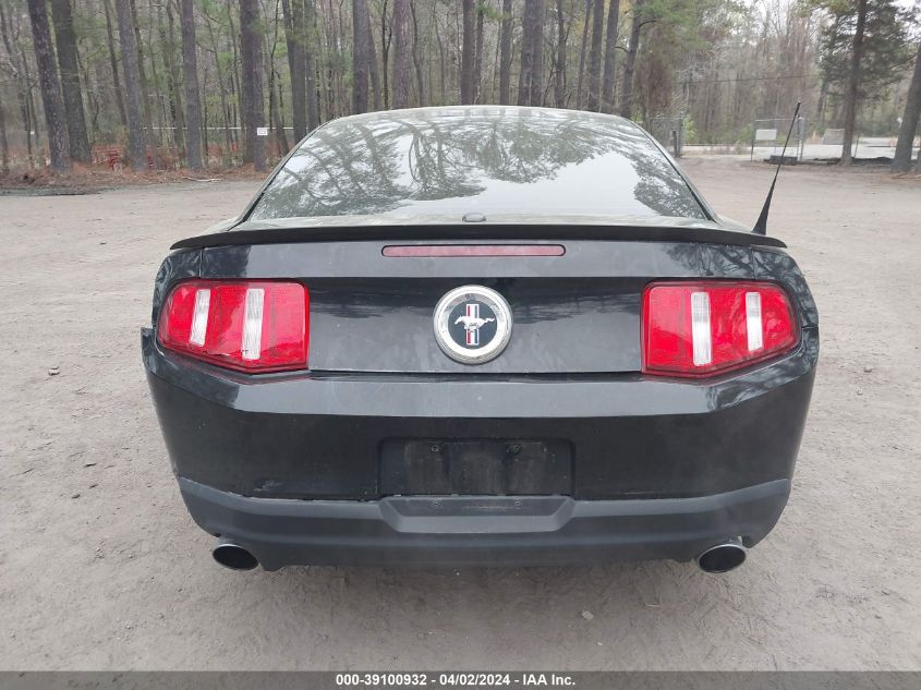 2012 Ford Mustang V6 Premium VIN: 1ZVBP8AMXC5273858 Lot: 39100932