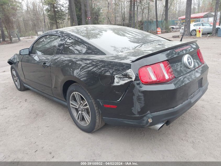 2012 Ford Mustang V6 Premium VIN: 1ZVBP8AMXC5273858 Lot: 39100932