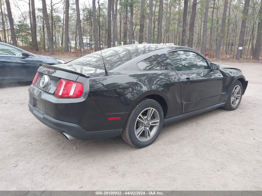 2012 Ford Mustang V6 Premium VIN: 1ZVBP8AMXC5273858 Lot: 39100932