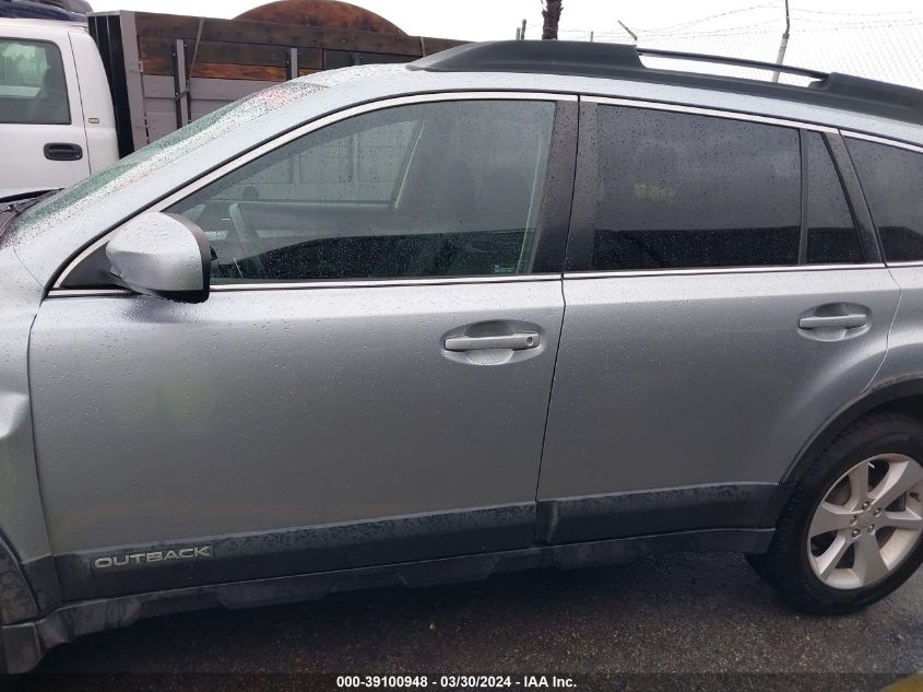 2013 Subaru Outback 2.5I Premium VIN: 4S4BRBGC1D3229426 Lot: 39100948