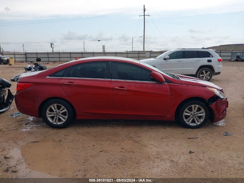 2012 Hyundai Sonata Gls VIN: 5NPEB4ACXCH445630 Lot: 39101021