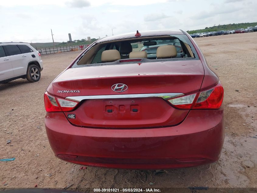 2012 Hyundai Sonata Gls VIN: 5NPEB4ACXCH445630 Lot: 39101021