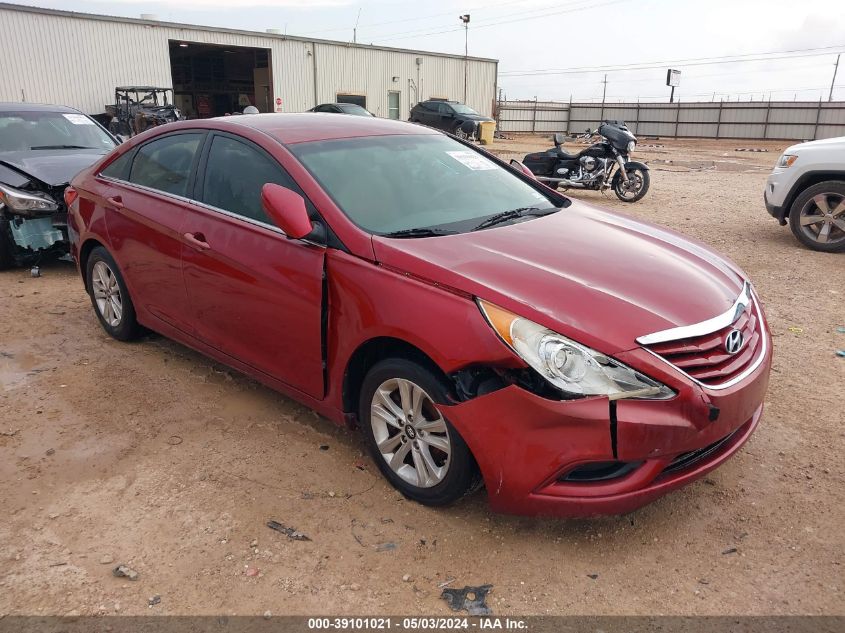 2012 Hyundai Sonata Gls VIN: 5NPEB4ACXCH445630 Lot: 39101021