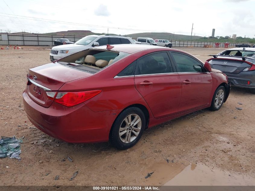 2012 Hyundai Sonata Gls VIN: 5NPEB4ACXCH445630 Lot: 39101021