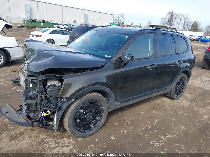 2022 Kia Telluride Ex VIN: 5XYP3DHC6NG261405 Lot: 39101040