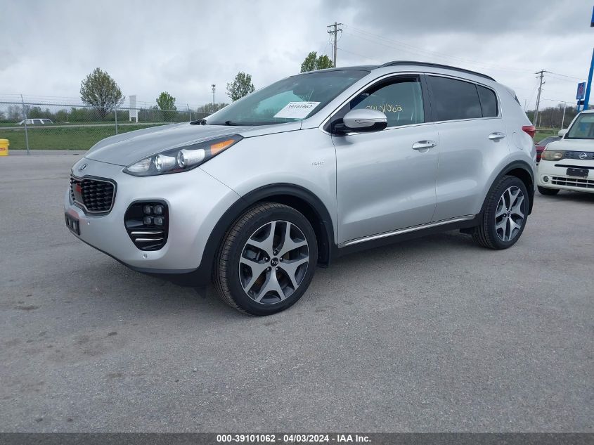 2019 Kia Sportage Sx Turbo VIN: KNDPRCA69K7513508 Lot: 41239164