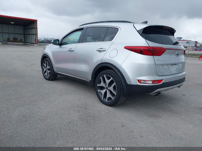 2019 Kia Sportage Sx Turbo VIN: KNDPRCA69K7513508 Lot: 41239164