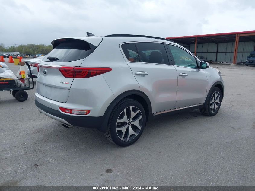 2019 Kia Sportage Sx Turbo VIN: KNDPRCA69K7513508 Lot: 41239164