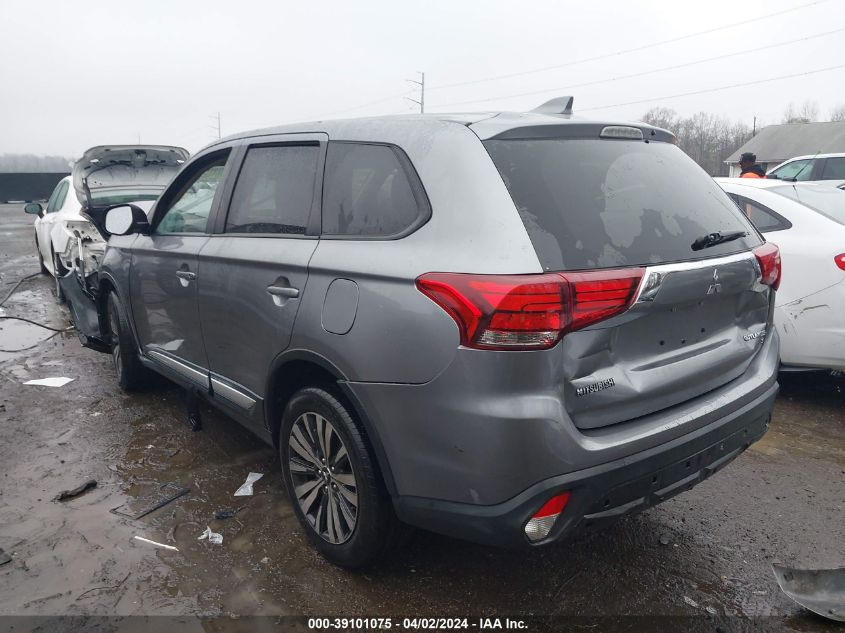 2019 Mitsubishi Outlander Se VIN: JA4AZ3A38KZ042008 Lot: 39101075