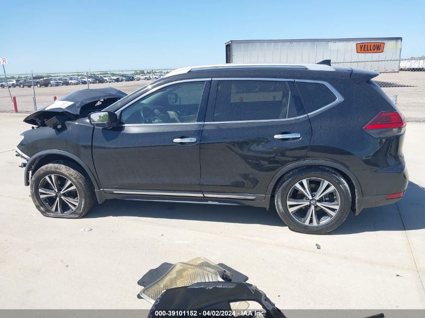 2017 Nissan Rogue Sl VIN: 5N1AT2MT2HC772923 Lot: 39101152