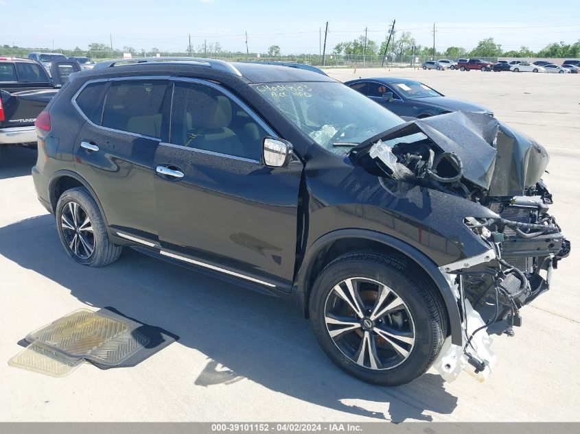 2017 Nissan Rogue Sl VIN: 5N1AT2MT2HC772923 Lot: 39101152