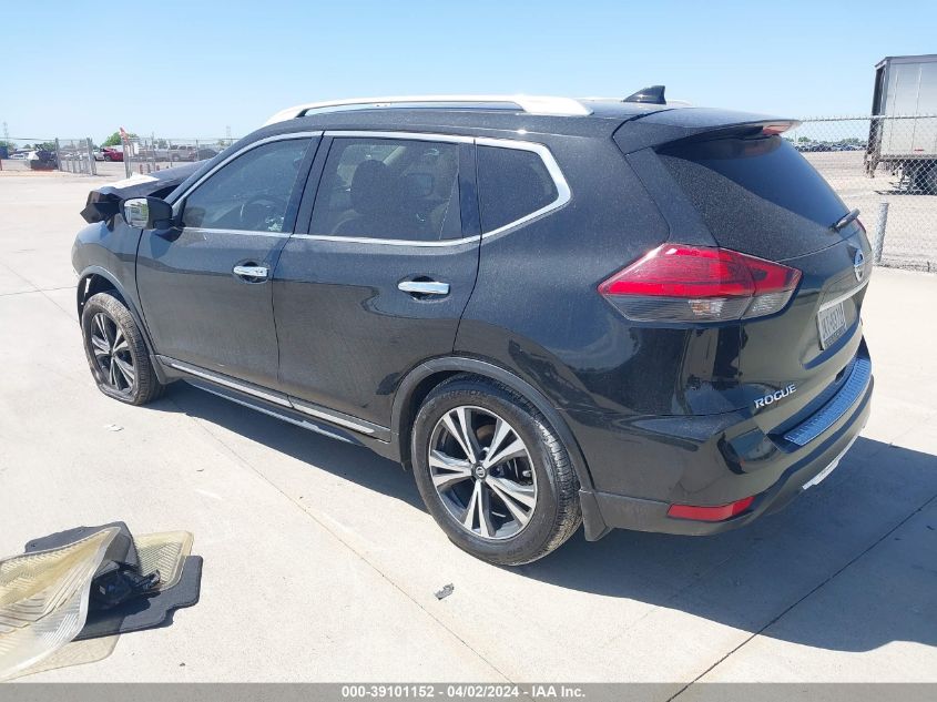 2017 Nissan Rogue Sl VIN: 5N1AT2MT2HC772923 Lot: 39101152