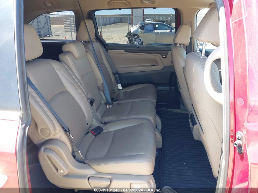 VIN 5FNRL6H72NB045906 2022 HONDA ODYSSEY EXL