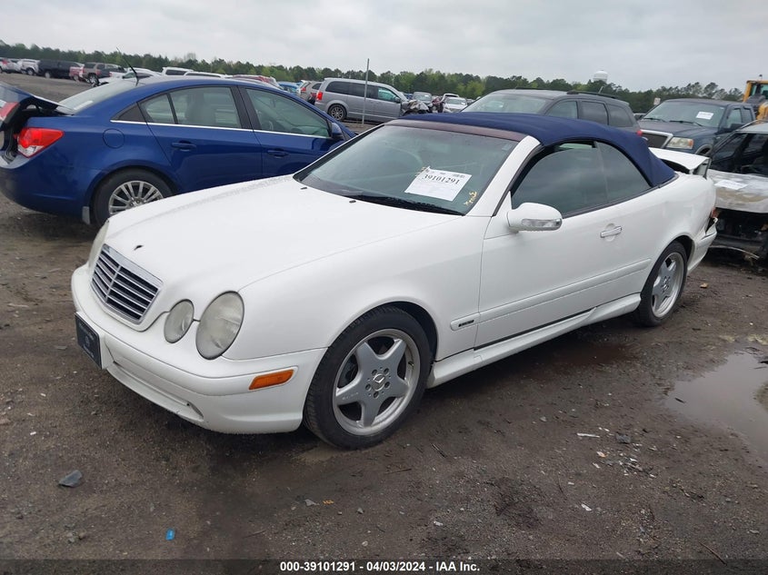 2003 Mercedes-Benz Clk 320 VIN: WDBLK65G23T131805 Lot: 39101291