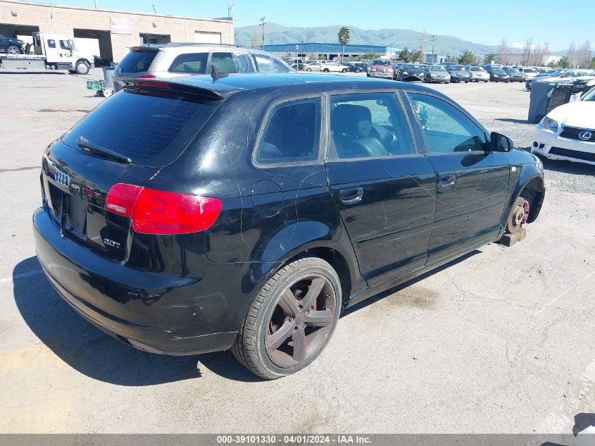 WAUHE78P08A191095 2008 Audi A3 2.0T