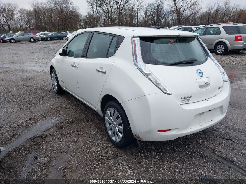 2013 Nissan Leaf S VIN: 1N4AZ0CP0DC400993 Lot: 39101337