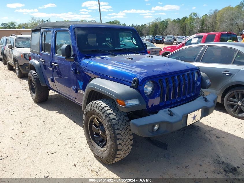 2018 Jeep Wrangler Unlimited Sport S 4X4 VIN: 1C4HJXDN2JW326900 Lot: 39101492