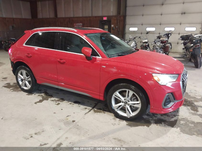 VIN WA1EEDF3XN1032997 2022 AUDI Q3 no.1