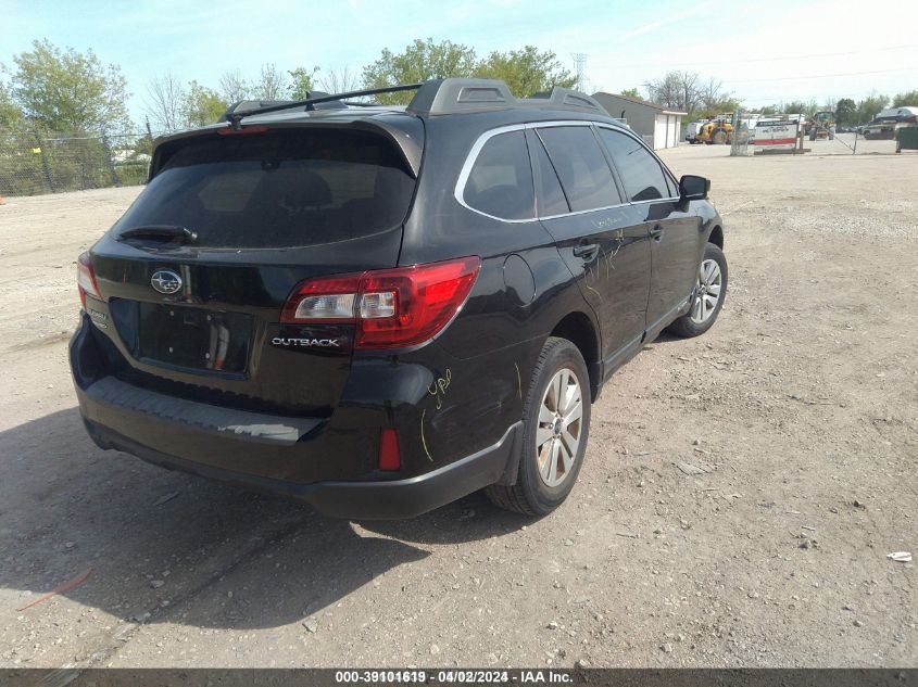 2016 Subaru Outback 2.5I Premium VIN: 4S4BSBDCXG3252992 Lot: 39101619