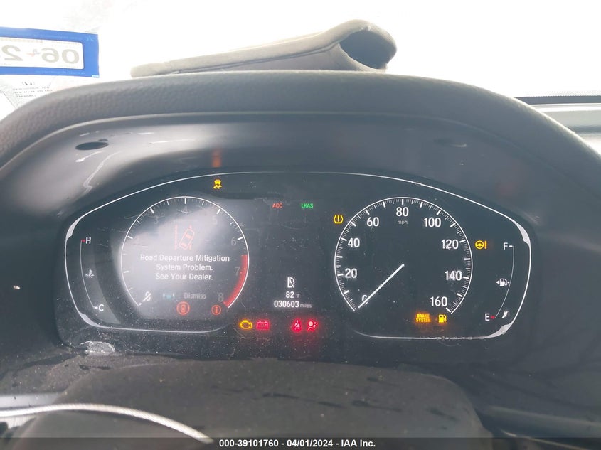 VIN 1HGCV1F10KA019957 2019 HONDA ACCORD LX