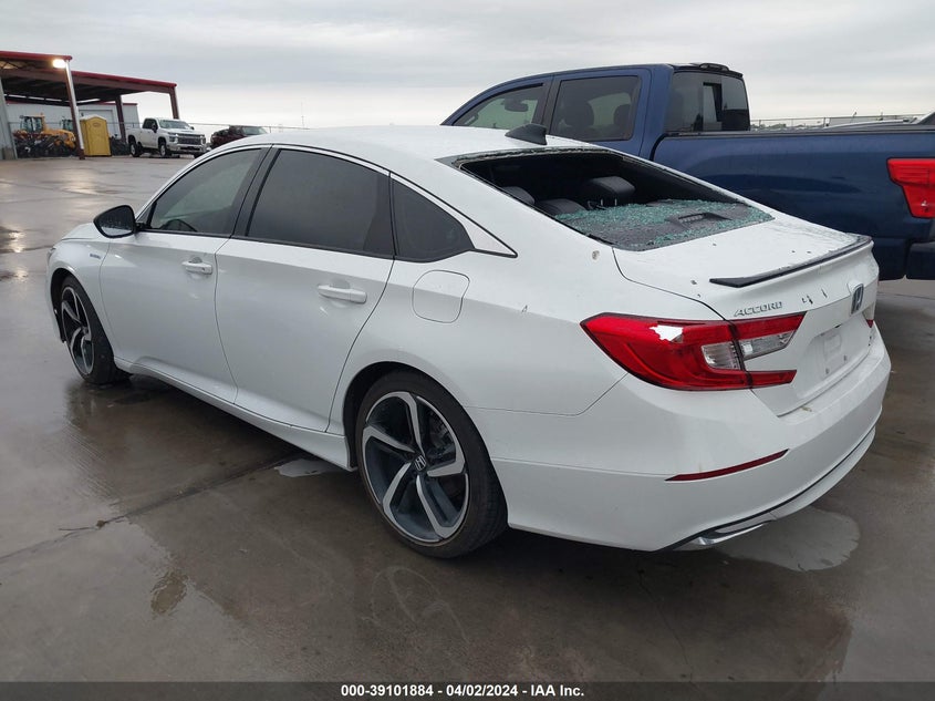 2022 HONDA ACCORD 2.0L I4   N(VIN: 1HGCV3F25NA027562