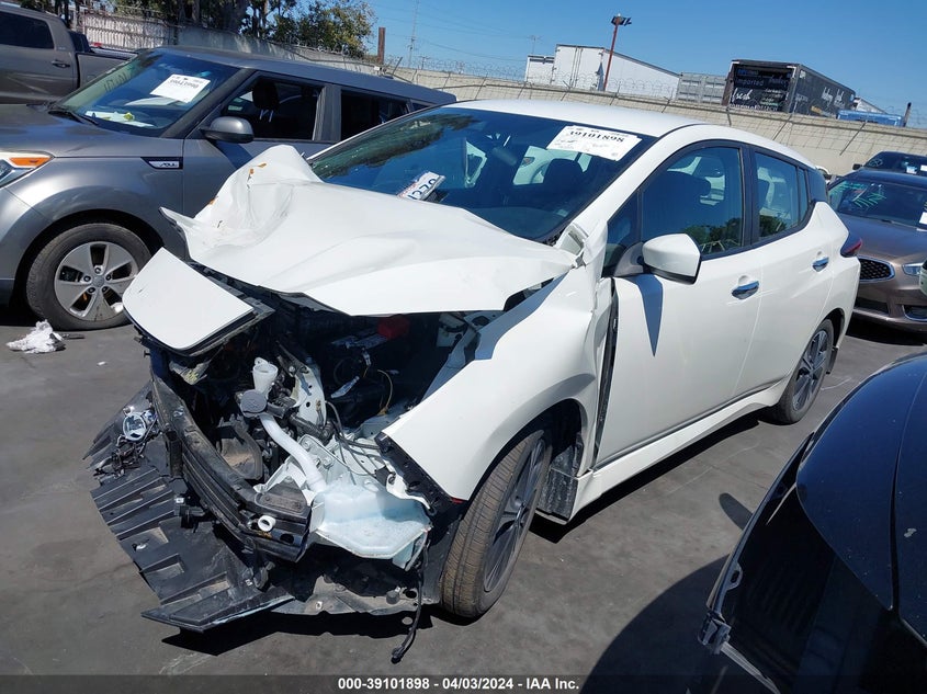 2020 Nissan Leaf Sv 40 Kwh VIN: 1N4AZ1CP0LC302325 Lot: 39101898