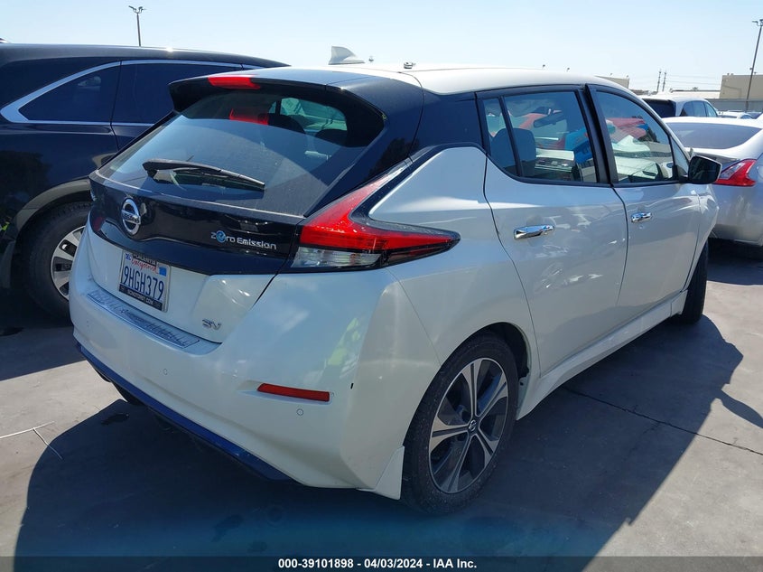 2020 Nissan Leaf Sv 40 Kwh VIN: 1N4AZ1CP0LC302325 Lot: 39101898