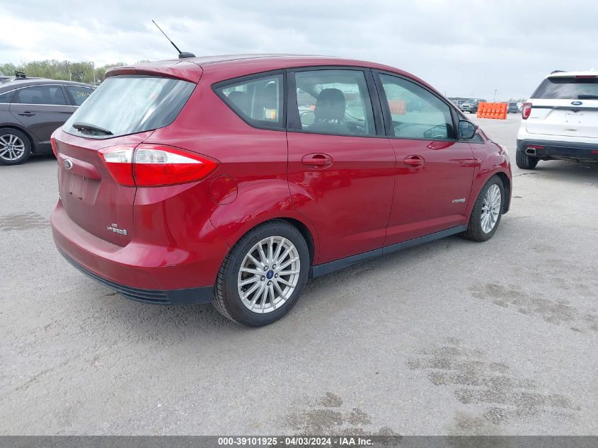 2013 Ford C-Max Hybrid Se VIN: 1FADP5AU6DL516451 Lot: 39101925