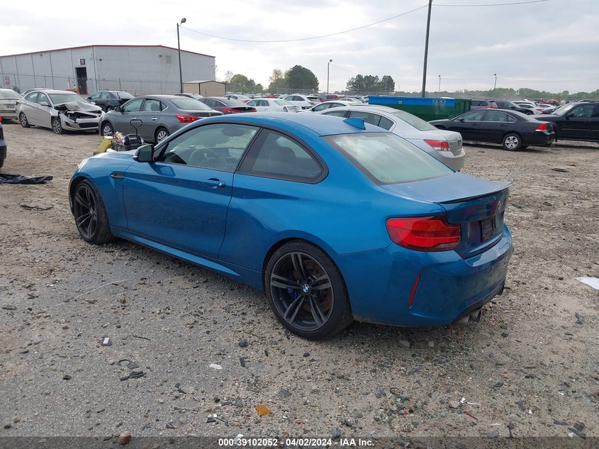 2018 BMW M2 VIN: WBS1J5C53JVD37588 Lot: 39102052