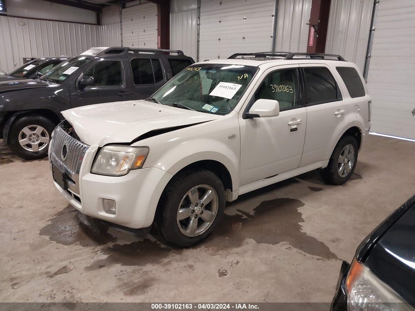 2009 Mercury Mariner Premier V6 VIN: 4M2CU87GX9KJ17728 Lot: 39102163