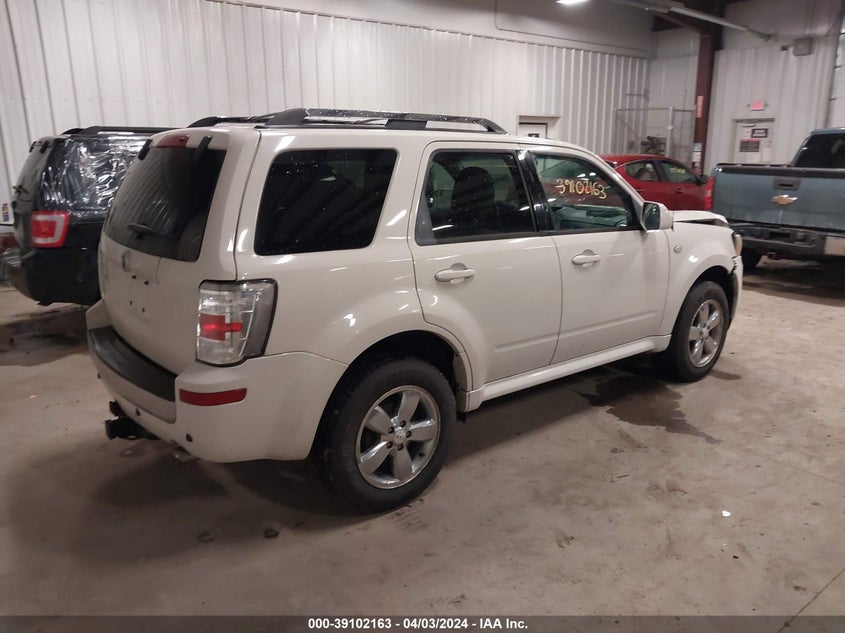 2009 Mercury Mariner Premier V6 VIN: 4M2CU87GX9KJ17728 Lot: 39102163