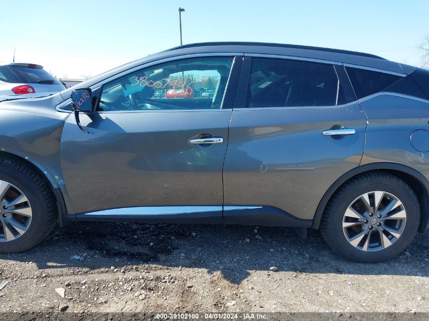 2015 Nissan Murano VIN: 5N1AZ2MH0FN279155 Lot: 39102180