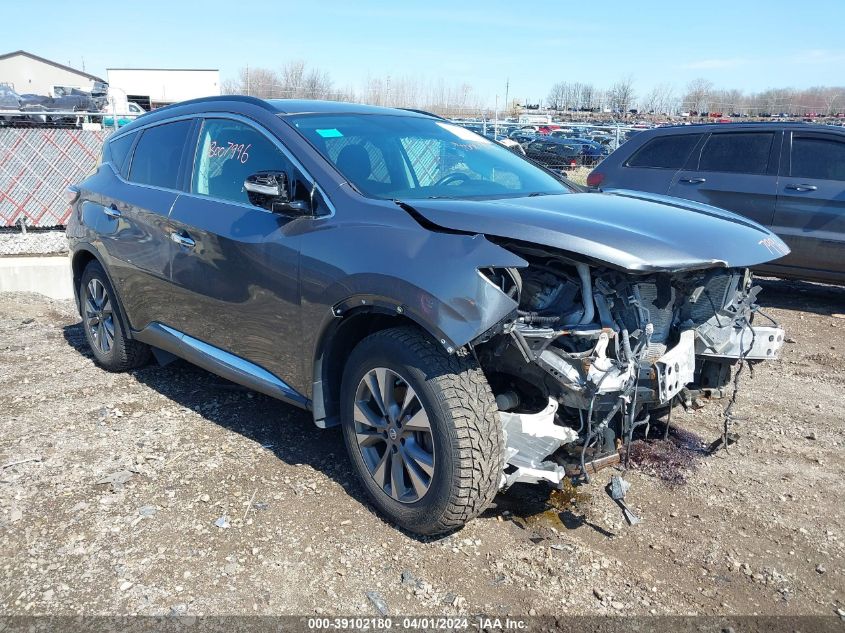 2015 Nissan Murano VIN: 5N1AZ2MH0FN279155 Lot: 39102180