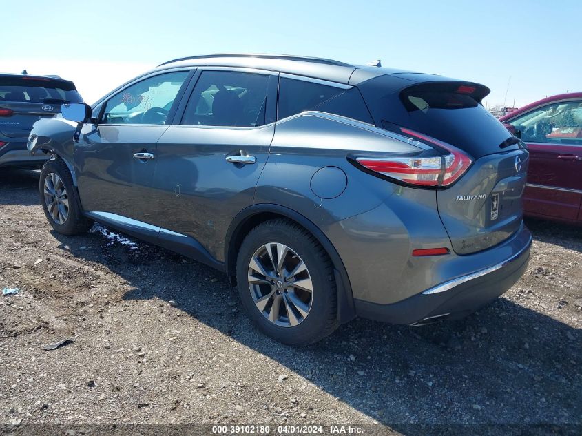 2015 Nissan Murano VIN: 5N1AZ2MH0FN279155 Lot: 39102180