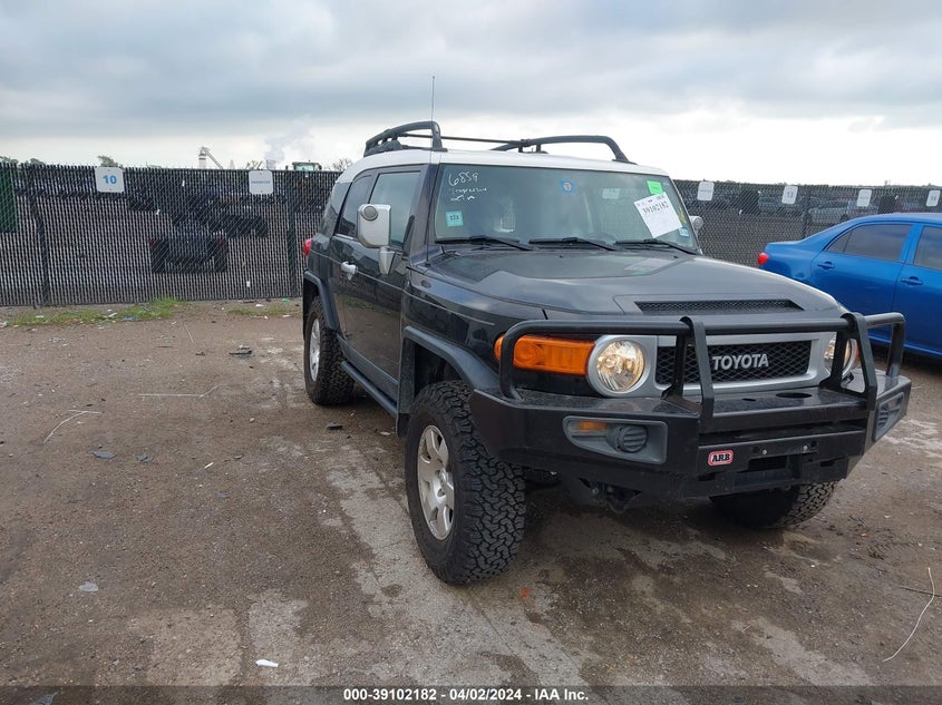 2007 Toyota Fj Cruiser VIN: JTEBU11F870039592 Lot: 39102182