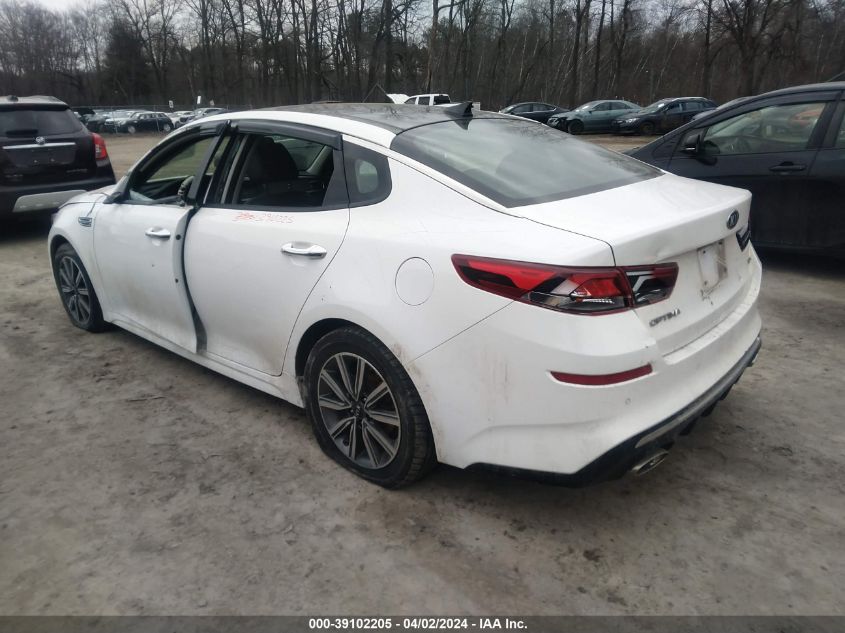 2019 Kia Optima Ex VIN: 5XXGU4L14KG338954 Lot: 39102205