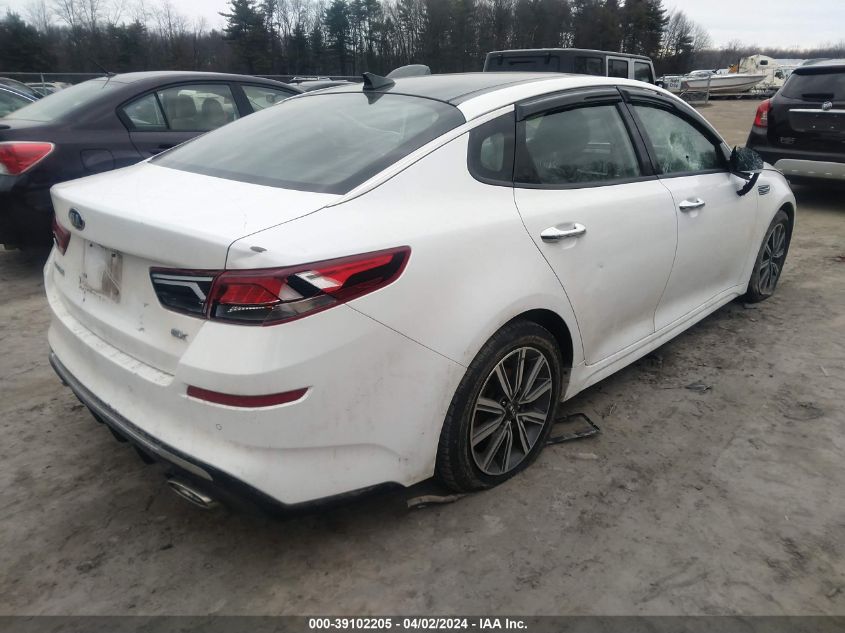 2019 Kia Optima Ex VIN: 5XXGU4L14KG338954 Lot: 39102205